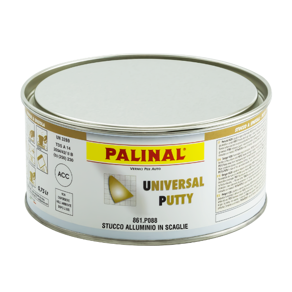 ALUMINIUM PUTTY WITH FLAKES GREY